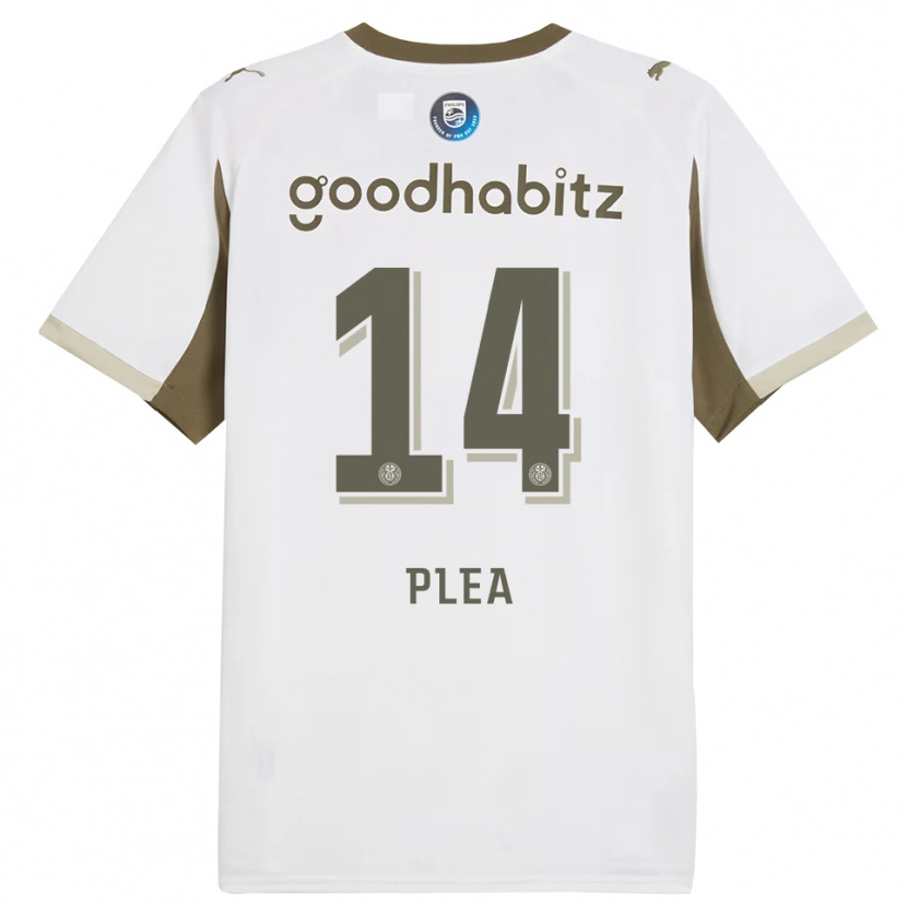 Danxen Kinder Alassane Pléa #14 Weiß Grau Ausweichtrikot Trikot 2025/26 T-Shirt Österreich