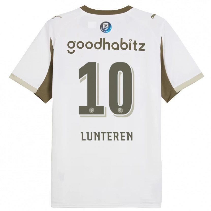 Danxen Kinder Desiree Van Lunteren #10 Weiß Grau Ausweichtrikot Trikot 2025/26 T-Shirt Österreich