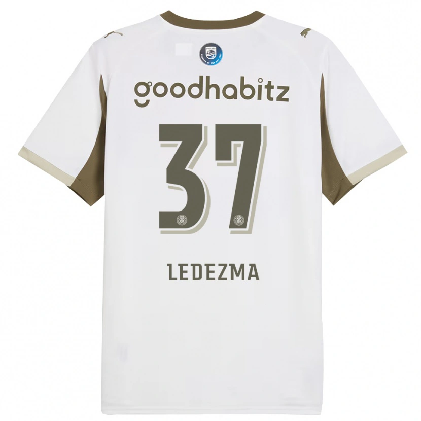 Danxen Kinder Richard Ledezma #37 Weiß Grau Ausweichtrikot Trikot 2025/26 T-Shirt Österreich