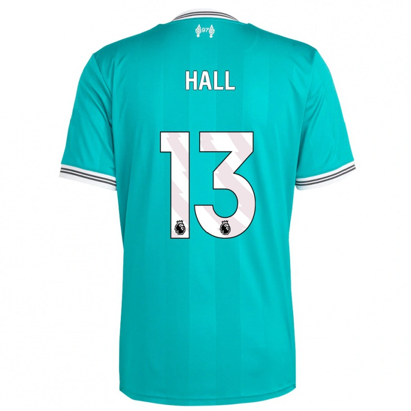 Danxen Kinder Bailey Hall #13 Grün Weiß Ausweichtrikot Trikot 2025/26 T-Shirt Österreich