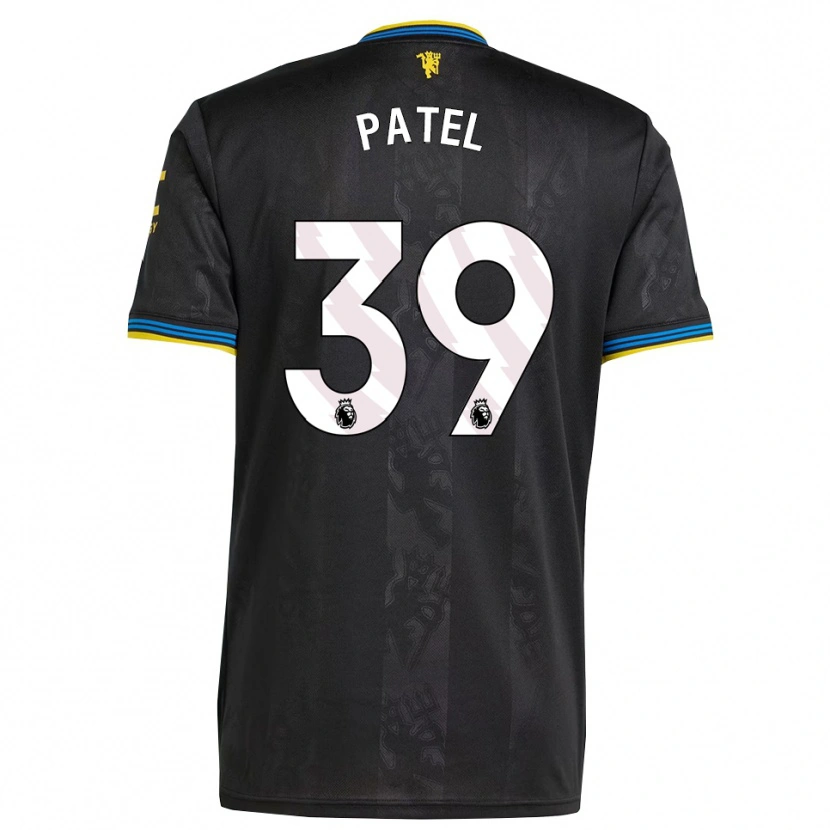 Danxen Kinder Safia Middleton-Patel #39 Schwarz Gelb Blau Ausweichtrikot Trikot 2025/26 T-Shirt Österreich