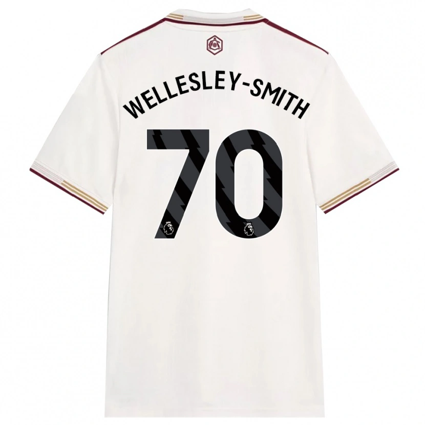 Danxen Kinder Cecily Wellesley-Smith #70 Creme Weiß Burgunderrot Ausweichtrikot Trikot 2025/26 T-Shirt Österreich