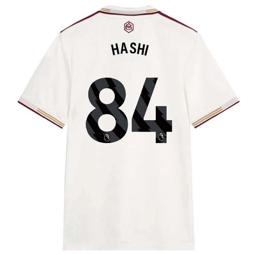 Danxen Kinder Maalik Hashi #84 Creme Weiß Burgunderrot Ausweichtrikot Trikot 2025/26 T-Shirt Österreich
