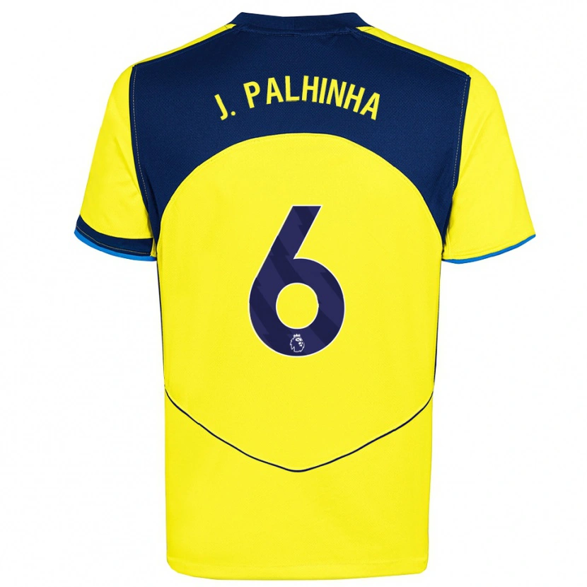 Danxen Kinder João Palhinha #6 Gelb Marineblau Ausweichtrikot Trikot 2025/26 T-Shirt Österreich