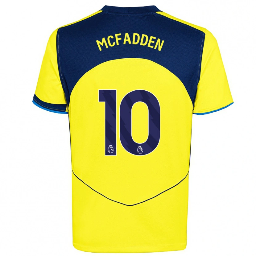 Danxen Kinder Max Mcfadden #10 Gelb Marineblau Ausweichtrikot Trikot 2025/26 T-Shirt Österreich