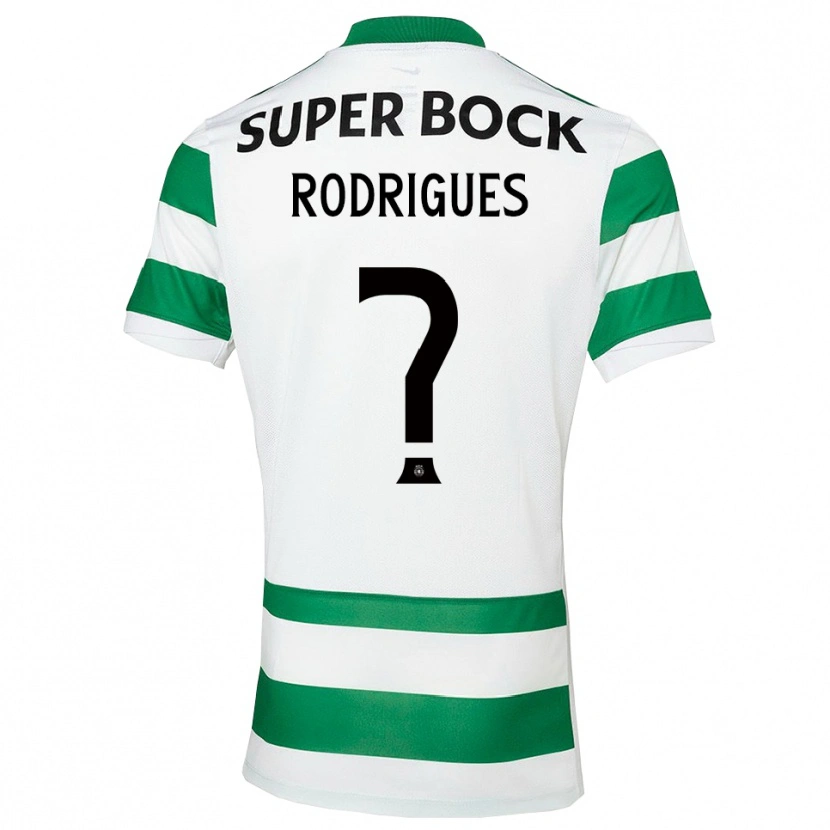 Danxen Herren João Rodrigues #0 Grün Weiß Heimtrikot Trikot 2025/26 T-Shirt Österreich