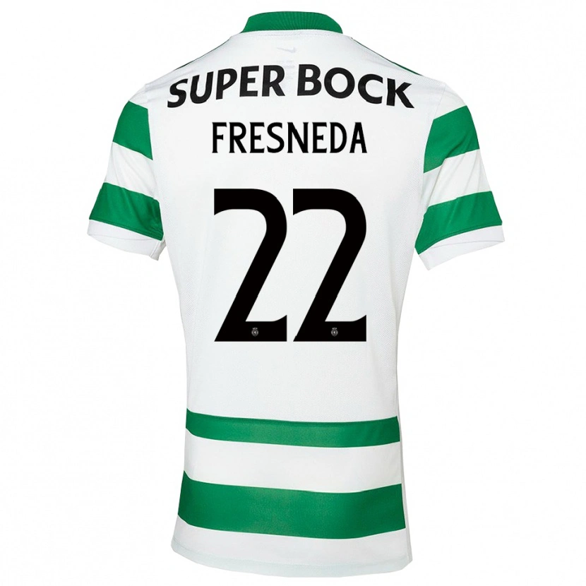 Danxen Herren Iván Fresneda #22 Grün Weiß Heimtrikot Trikot 2025/26 T-Shirt Österreich