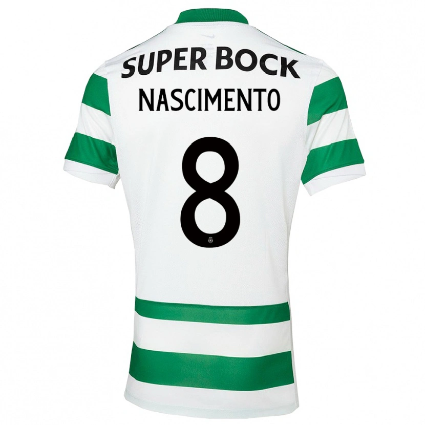 Danxen Herren Sandro Nascimento #8 Grün Weiß Heimtrikot Trikot 2025/26 T-Shirt Österreich