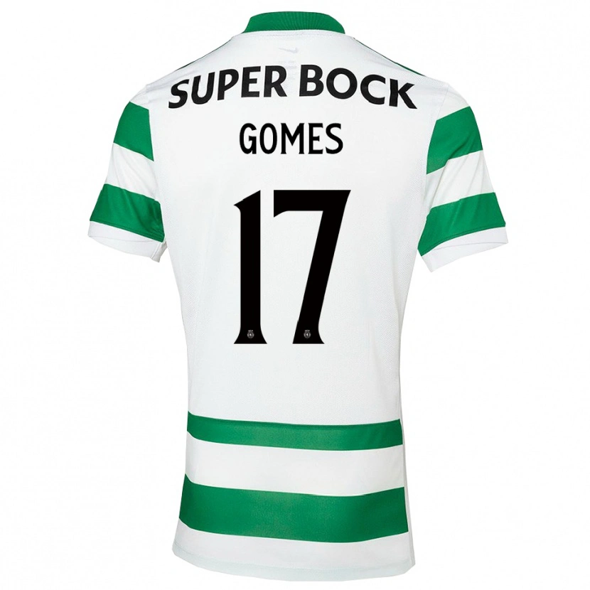 Danxen Herren Frederico Gomes #17 Grün Weiß Heimtrikot Trikot 2025/26 T-Shirt Österreich