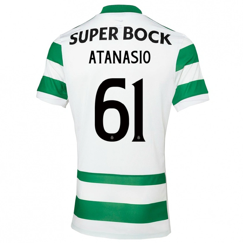 Danxen Herren Atanásio #61 Grün Weiß Heimtrikot Trikot 2025/26 T-Shirt Österreich