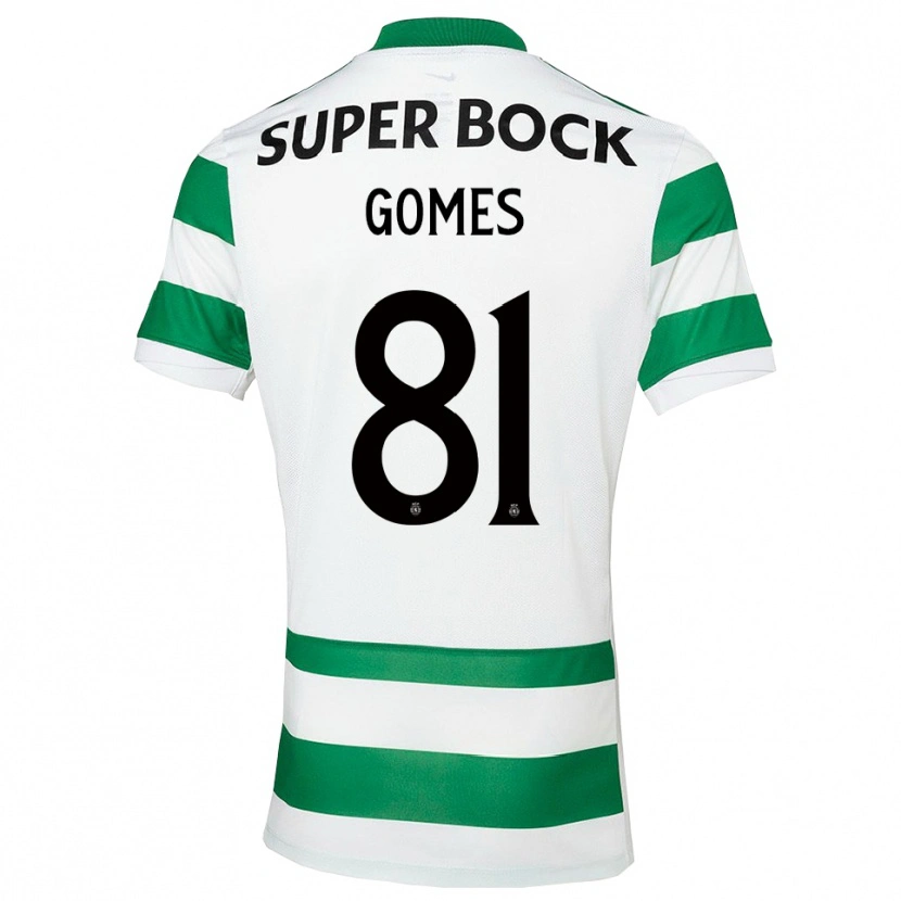 Danxen Herren Salvador Gomes #81 Grün Weiß Heimtrikot Trikot 2025/26 T-Shirt Österreich