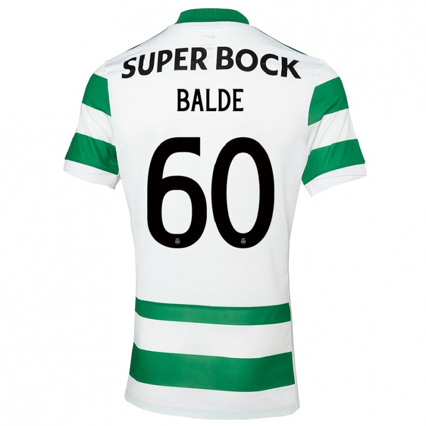 Danxen Herren Amadu Baldé #60 Grün Weiß Heimtrikot Trikot 2025/26 T-Shirt Österreich