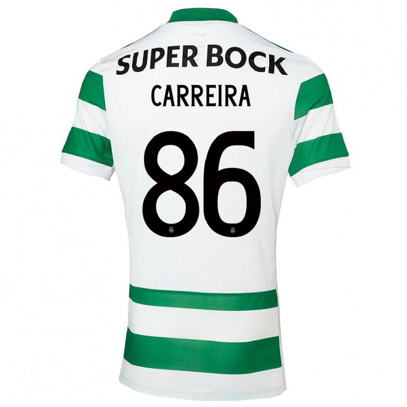Danxen Herren Eva Carreira #86 Grün Weiß Heimtrikot Trikot 2025/26 T-Shirt Österreich