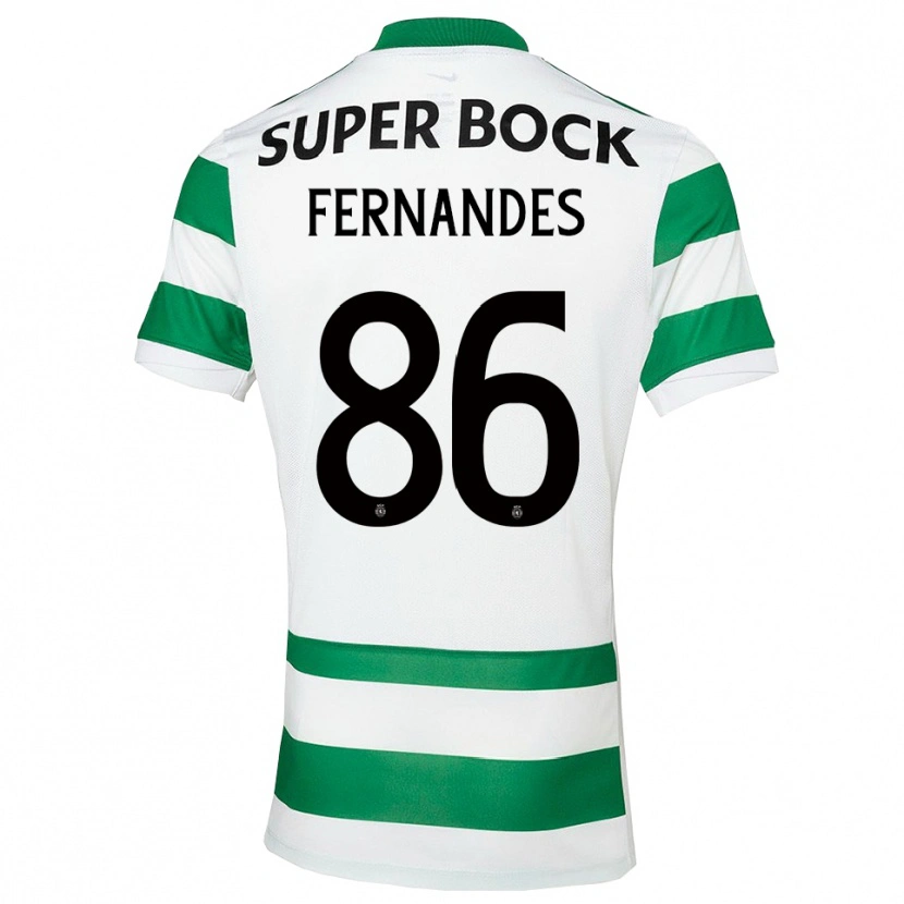 Danxen Herren Emanuel Fernandes #86 Grün Weiß Heimtrikot Trikot 2025/26 T-Shirt Österreich