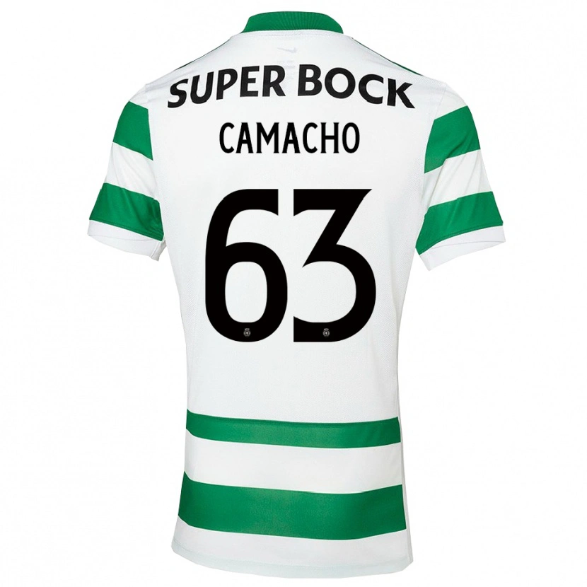 Danxen Herren Rafael Camacho #63 Grün Weiß Heimtrikot Trikot 2025/26 T-Shirt Österreich