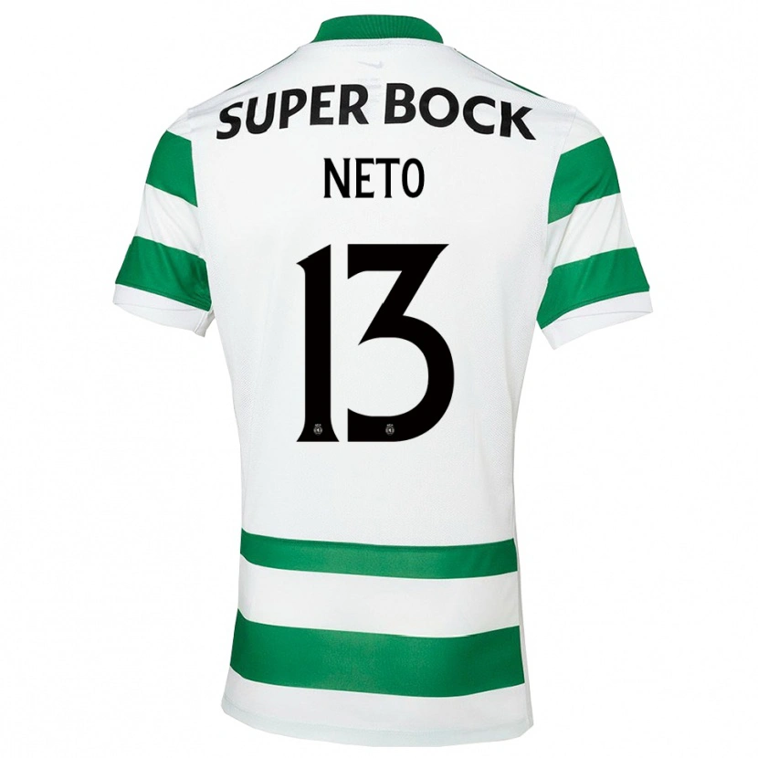 Danxen Herren Luis Neto #13 Grün Weiß Heimtrikot Trikot 2025/26 T-Shirt Österreich