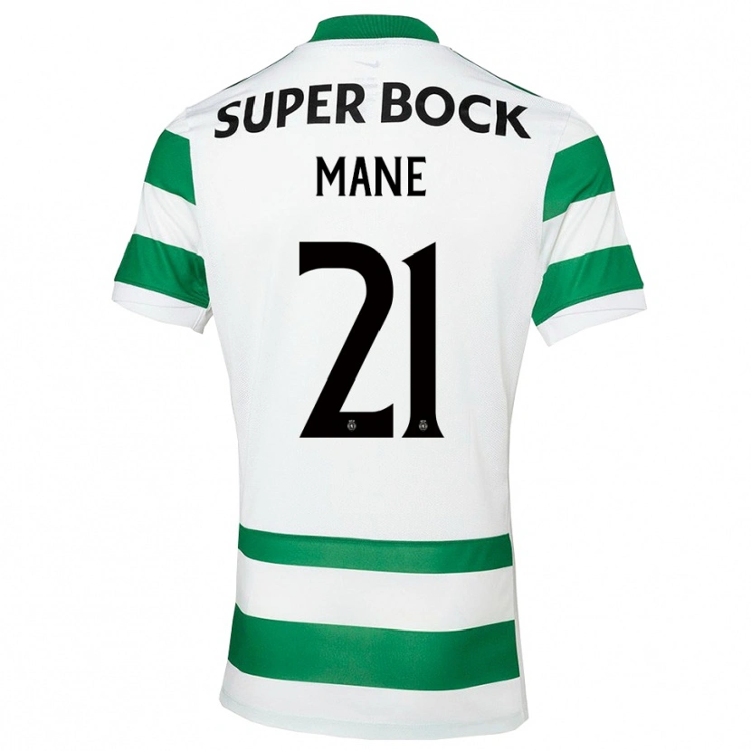 Danxen Herren Isnaba Mane #21 Grün Weiß Heimtrikot Trikot 2025/26 T-Shirt Österreich