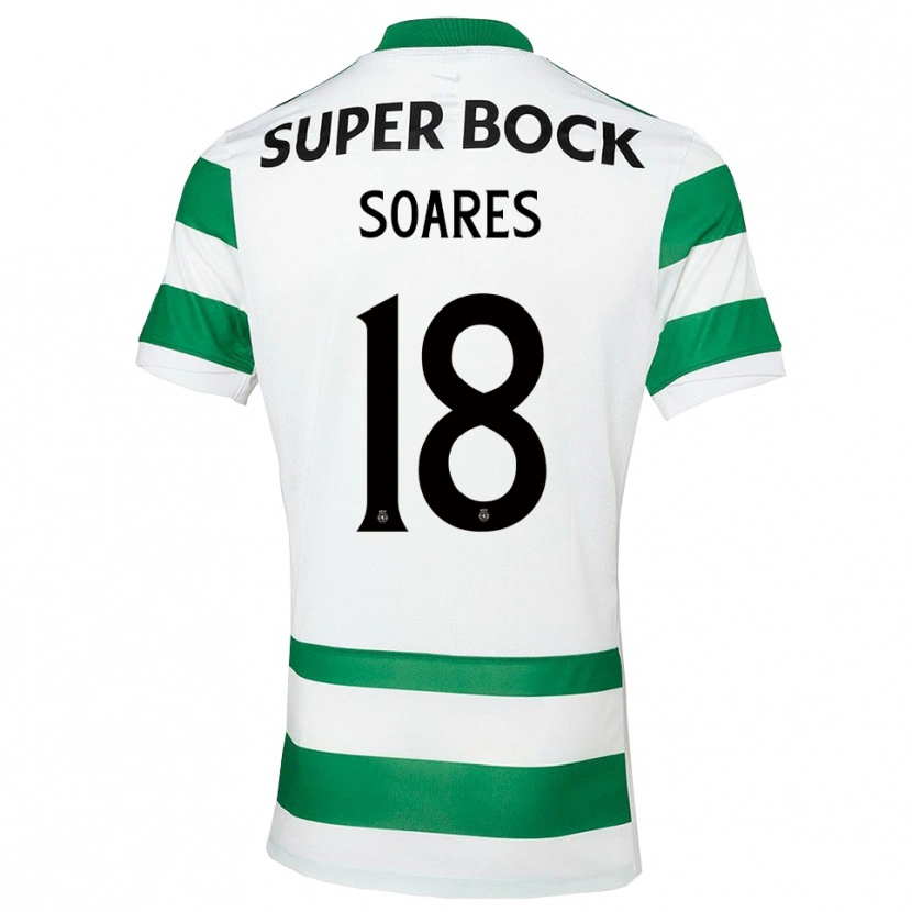 Danxen Herren Simão Soares #18 Grün Weiß Heimtrikot Trikot 2025/26 T-Shirt Österreich