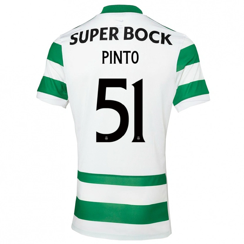 Danxen Herren Diogo Pinto #51 Grün Weiß Heimtrikot Trikot 2025/26 T-Shirt Österreich