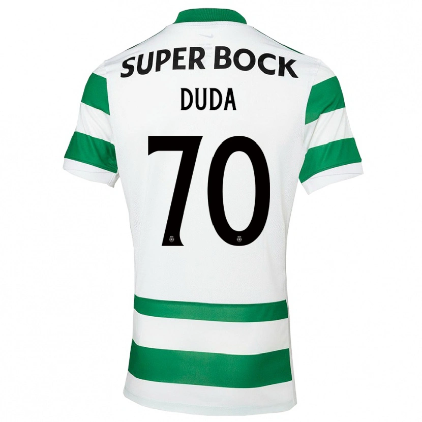 Danxen Herren Dudá #70 Grün Weiß Heimtrikot Trikot 2025/26 T-Shirt Österreich