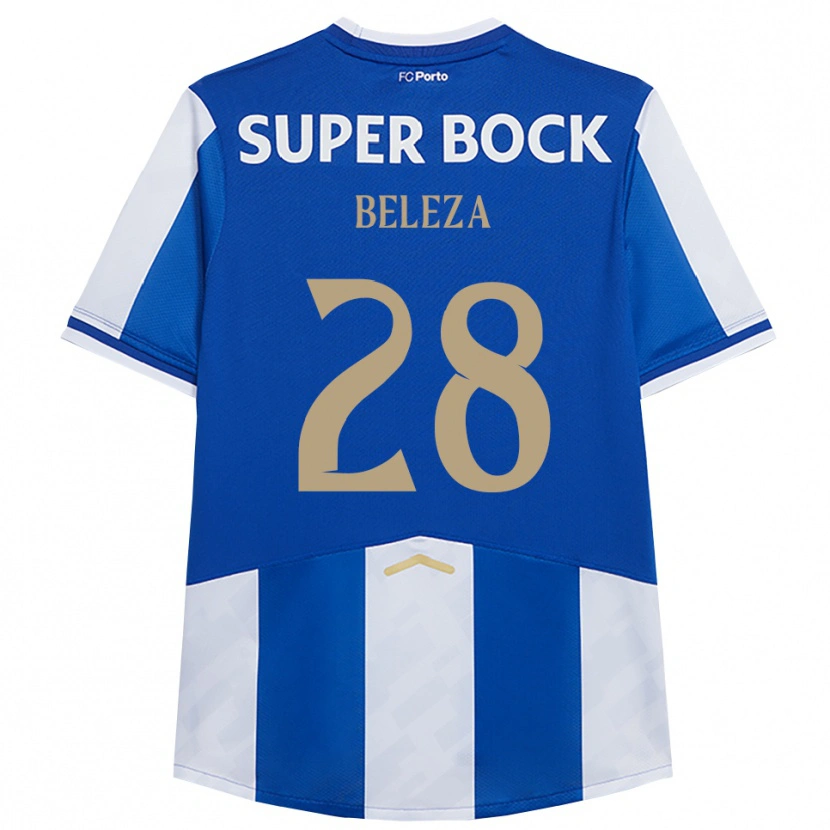 Danxen Herren Tatiana Beleza #28 Blau Weiß Heimtrikot Trikot 2025/26 T-Shirt Österreich