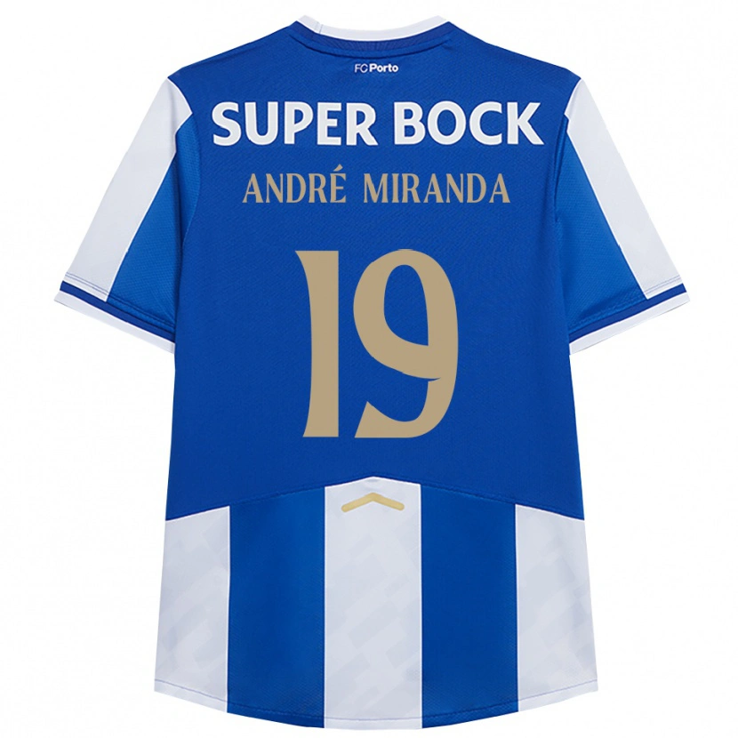 Danxen Herren André Miranda #19 Blau Weiß Heimtrikot Trikot 2025/26 T-Shirt Österreich