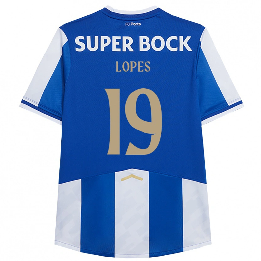 Danxen Herren João Lopes #19 Blau Weiß Heimtrikot Trikot 2025/26 T-Shirt Österreich
