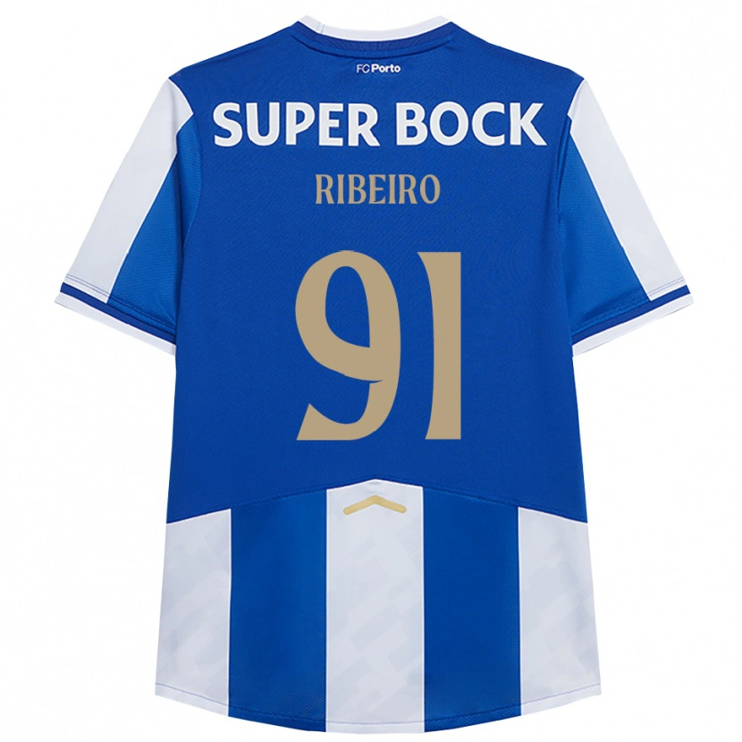 Danxen Herren Gonçalo Ribeiro #91 Blau Weiß Heimtrikot Trikot 2025/26 T-Shirt Österreich