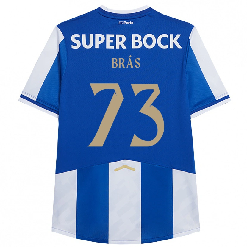 Danxen Herren Gabriel Brás #73 Blau Weiß Heimtrikot Trikot 2025/26 T-Shirt Österreich