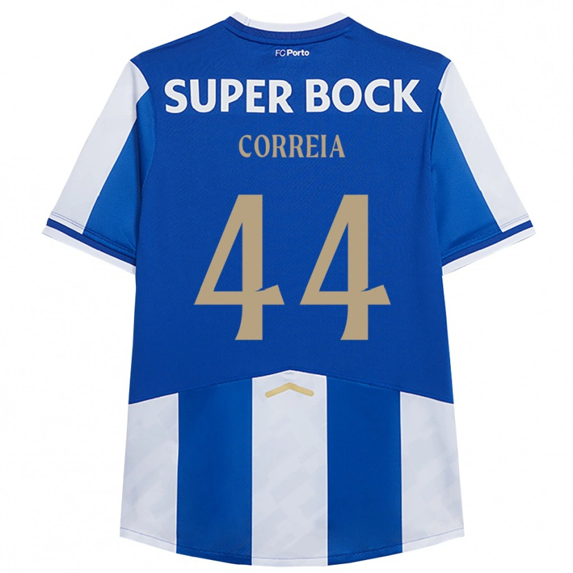 Danxen Herren Romain Correia #44 Blau Weiß Heimtrikot Trikot 2025/26 T-Shirt Österreich