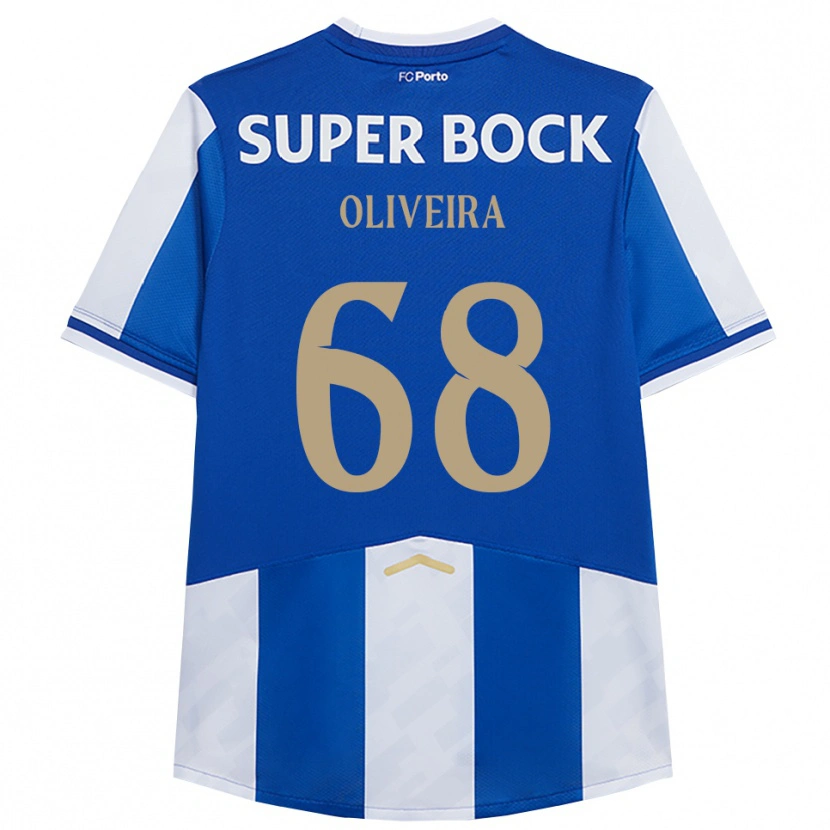 Danxen Herren André Oliveira #68 Blau Weiß Heimtrikot Trikot 2025/26 T-Shirt Österreich