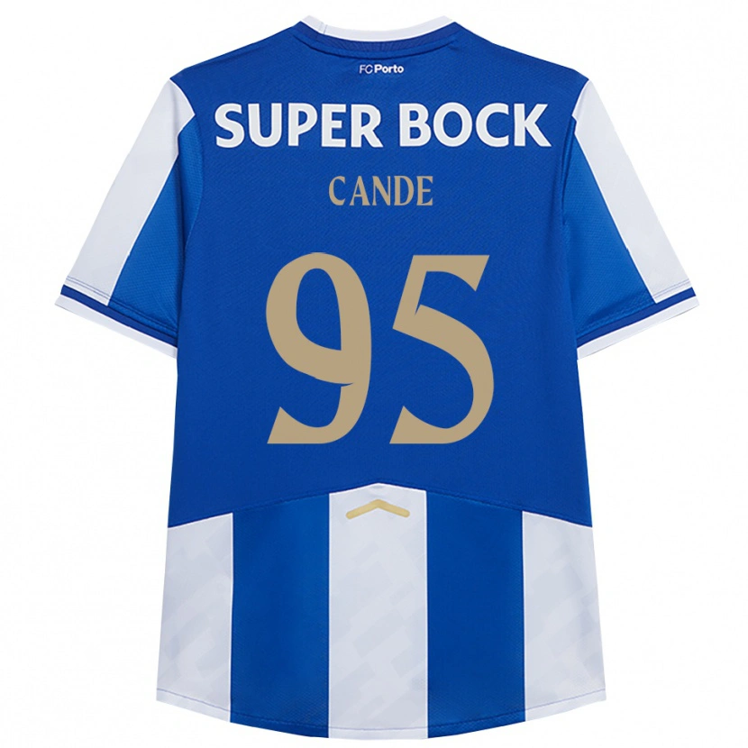 Danxen Herren Anhá Cande #95 Blau Weiß Heimtrikot Trikot 2025/26 T-Shirt Österreich