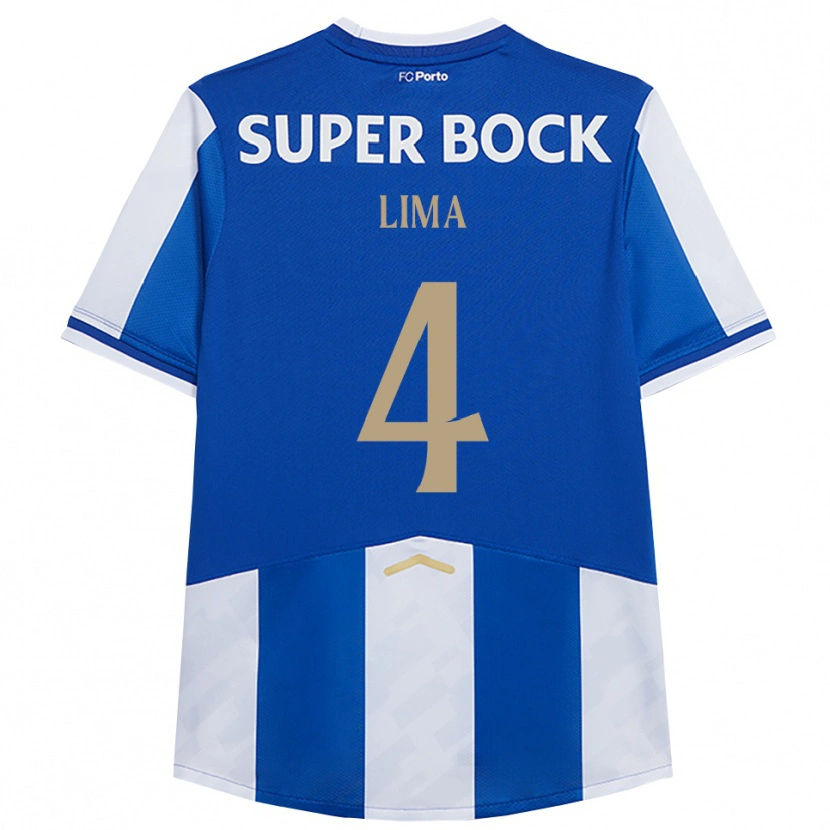 Danxen Herren Karoline Lima #4 Blau Weiß Heimtrikot Trikot 2025/26 T-Shirt Österreich