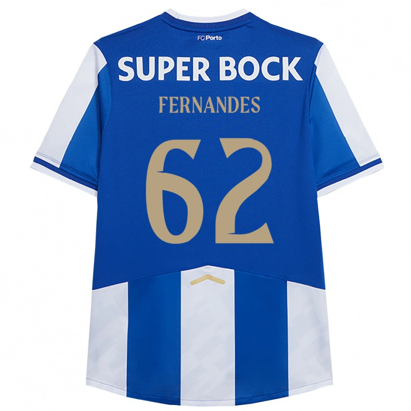 Danxen Herren Rodrigo Fernandes #62 Blau Weiß Heimtrikot Trikot 2025/26 T-Shirt Österreich