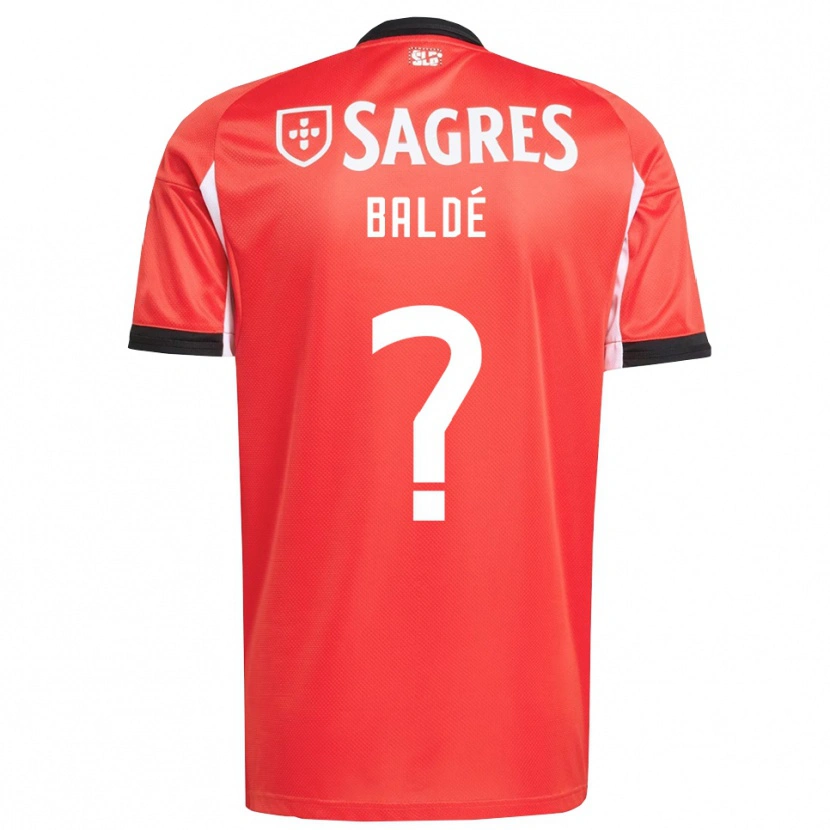 Danxen Herren Afonso Baldé #0 Rot Weiß Heimtrikot Trikot 2025/26 T-Shirt Österreich