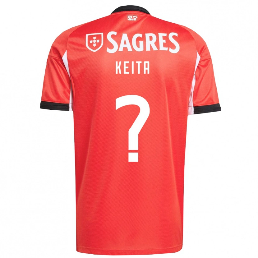 Danxen Herren Modibo Keita #0 Rot Weiß Heimtrikot Trikot 2025/26 T-Shirt Österreich