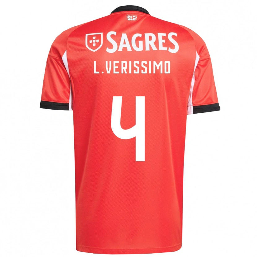 Danxen Herren Lucas Verissimo #4 Rot Weiß Heimtrikot Trikot 2025/26 T-Shirt Österreich