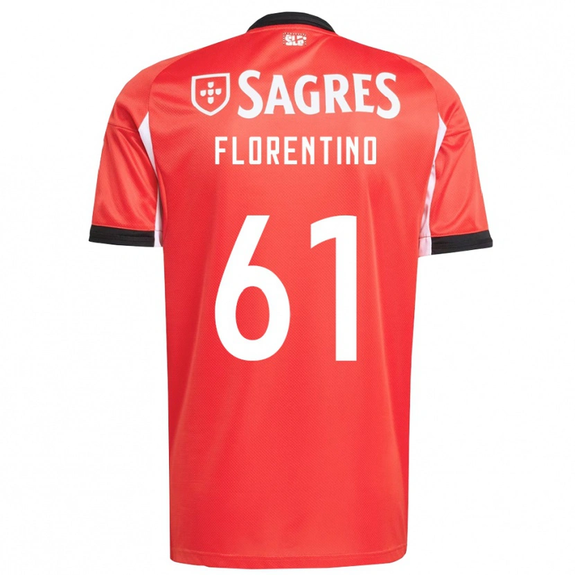 Danxen Herren Florentino #61 Rot Weiß Heimtrikot Trikot 2025/26 T-Shirt Österreich