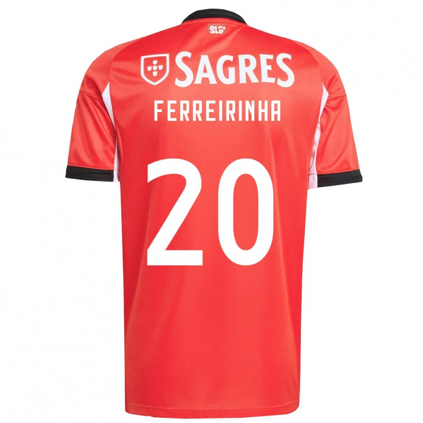 Danxen Herren Afonso Ferreirinha #20 Rot Weiß Heimtrikot Trikot 2025/26 T-Shirt Österreich