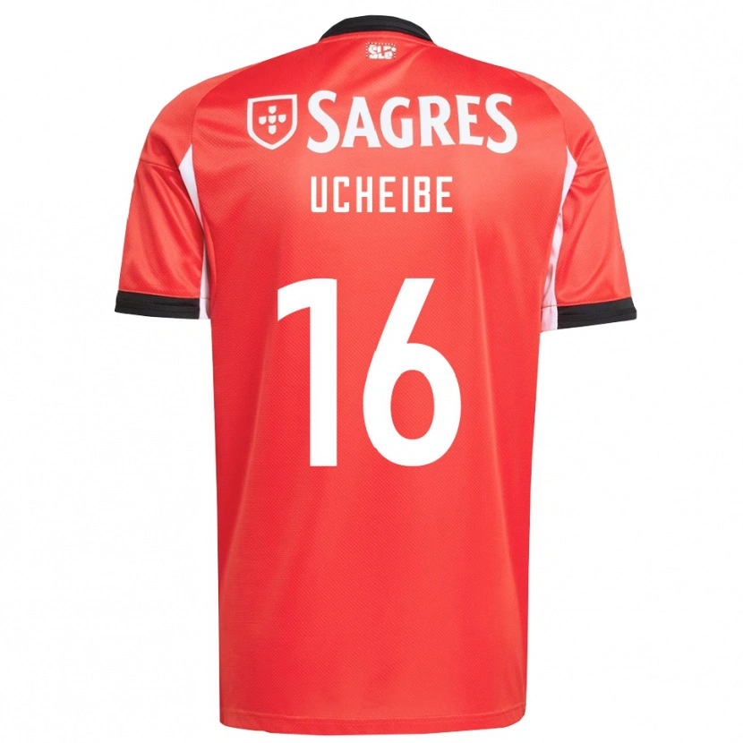 Danxen Herren Christy Ucheibe #16 Rot Weiß Heimtrikot Trikot 2025/26 T-Shirt Österreich