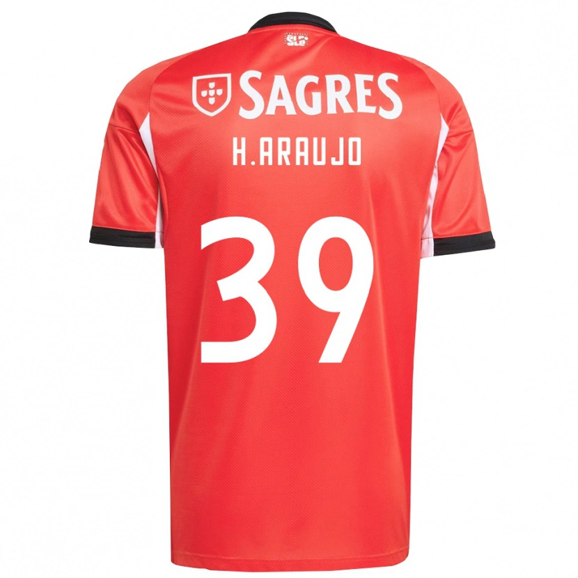 Danxen Herren Henrique Araújo #39 Rot Weiß Heimtrikot Trikot 2025/26 T-Shirt Österreich