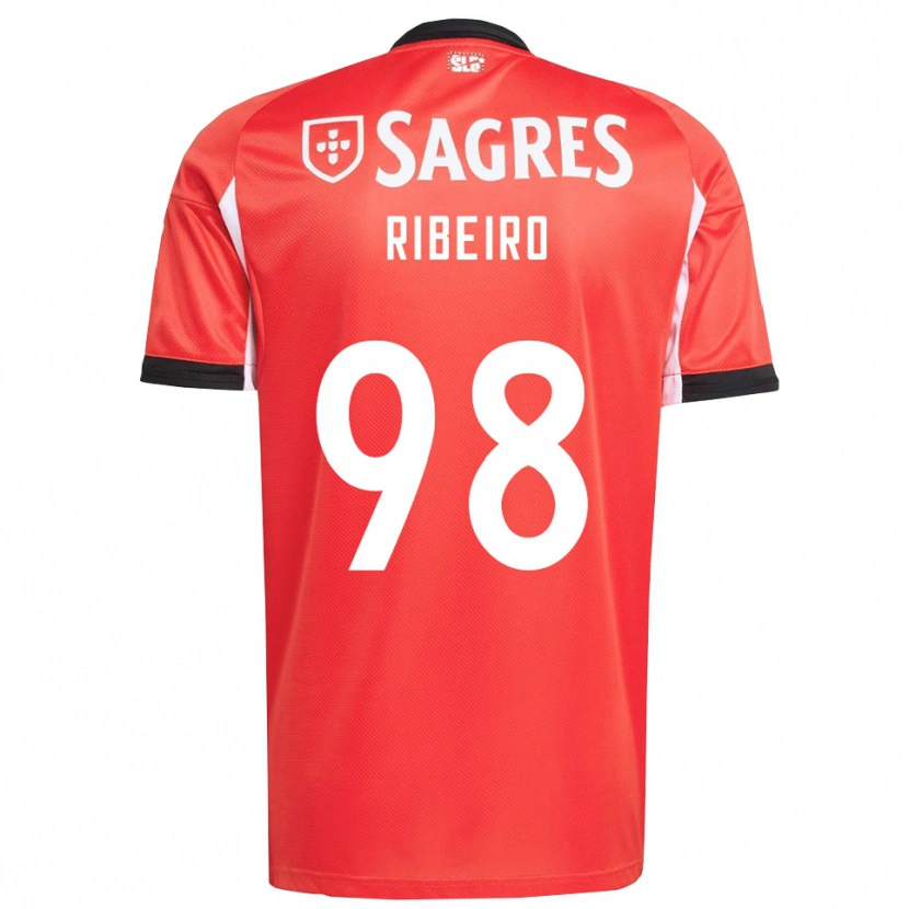 Danxen Herren Ricardo Ribeiro #98 Rot Weiß Heimtrikot Trikot 2025/26 T-Shirt Österreich