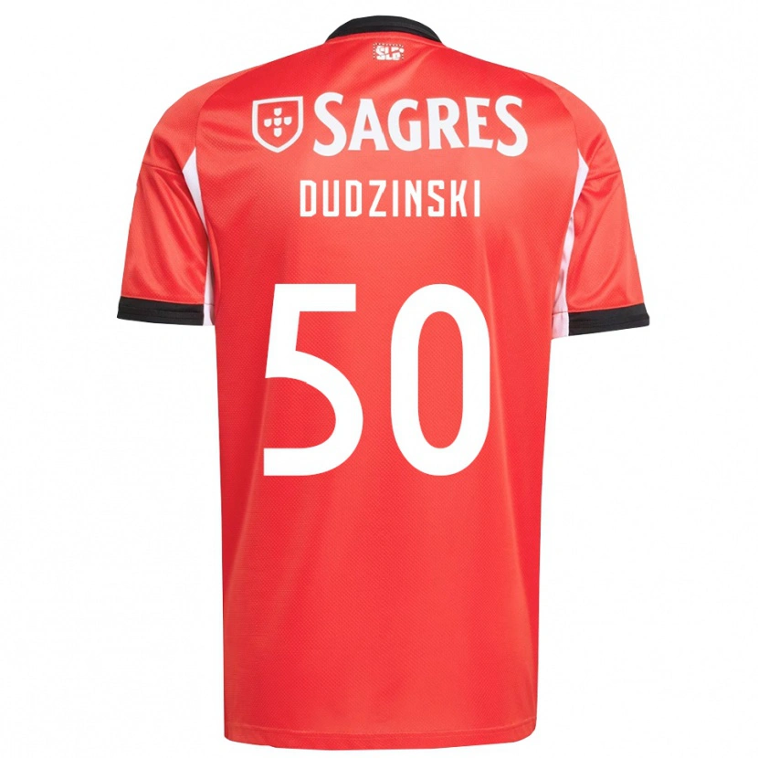 Danxen Herren Marcel Dudzinski #50 Rot Weiß Heimtrikot Trikot 2025/26 T-Shirt Österreich