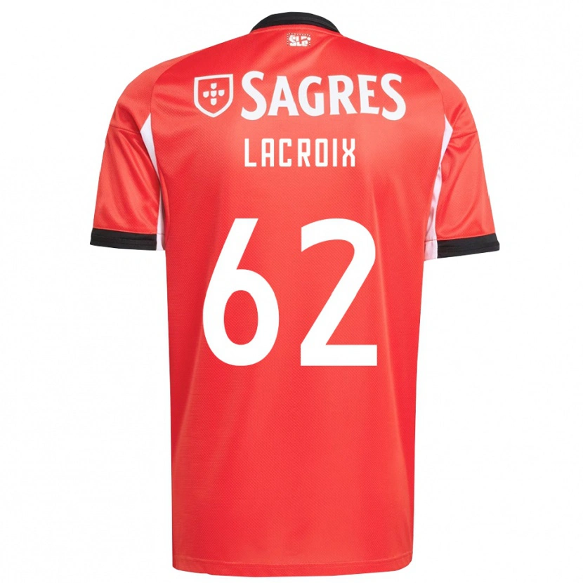 Danxen Herren Lenny Lacroix #62 Rot Weiß Heimtrikot Trikot 2025/26 T-Shirt Österreich