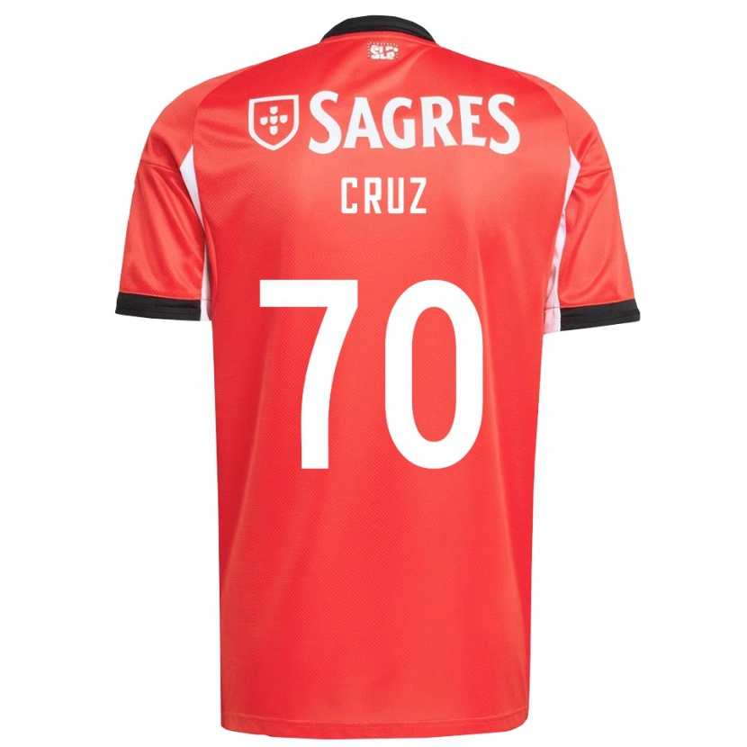 Danxen Herren Filipe Cruz #70 Rot Weiß Heimtrikot Trikot 2025/26 T-Shirt Österreich