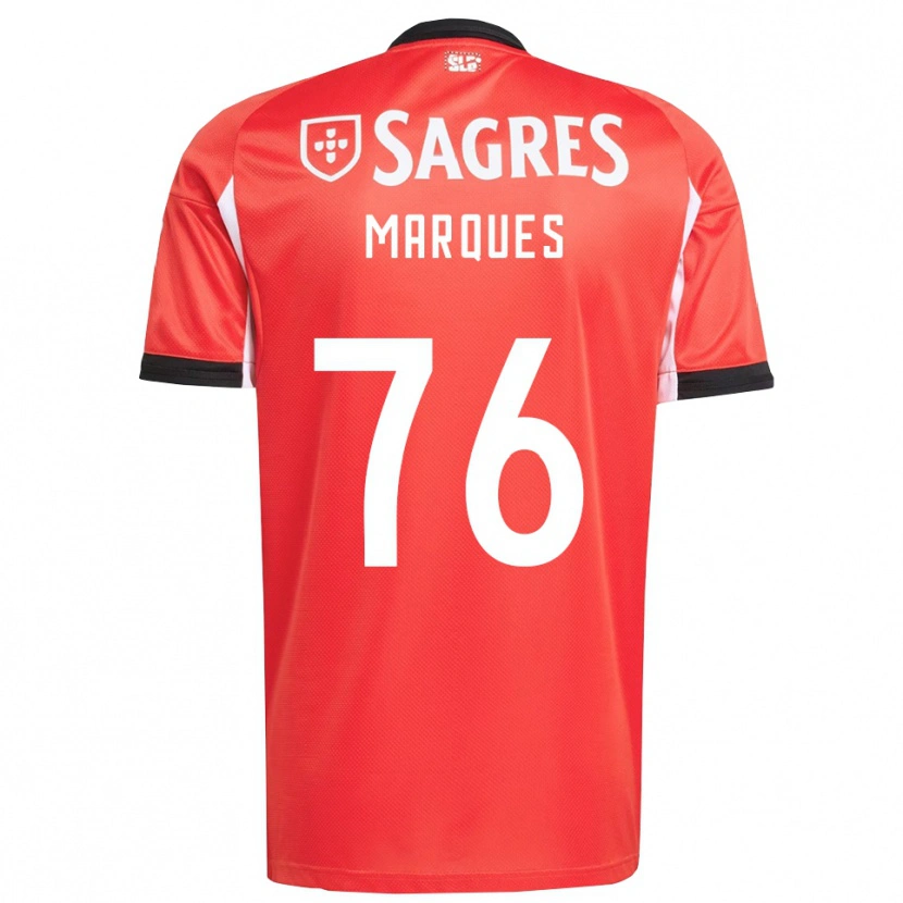 Danxen Herren Gustavo Marques #76 Rot Weiß Heimtrikot Trikot 2025/26 T-Shirt Österreich