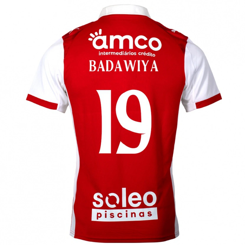 Danxen Herren Rola Badawiya #19 Rot Weiß Heimtrikot Trikot 2025/26 T-Shirt Österreich