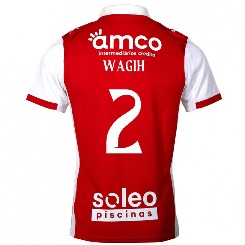 Danxen Herren Youssef Wagih #2 Rot Weiß Heimtrikot Trikot 2025/26 T-Shirt Österreich