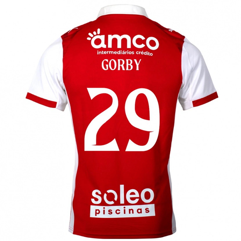 Danxen Herren Gorby #29 Rot Weiß Heimtrikot Trikot 2025/26 T-Shirt Österreich