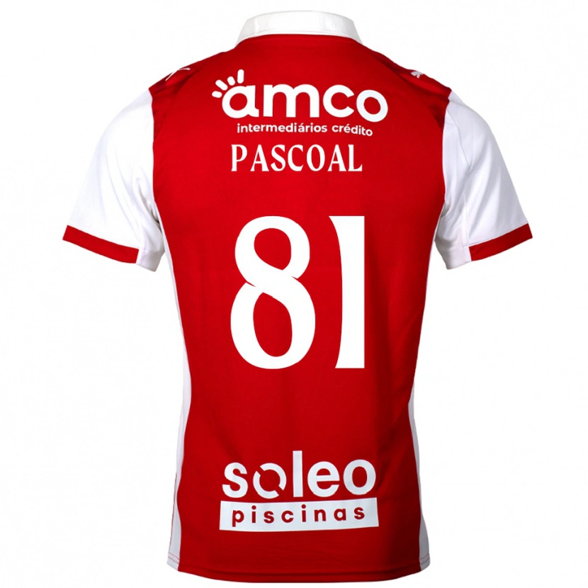 Danxen Herren Fodé Pascoal #81 Rot Weiß Heimtrikot Trikot 2025/26 T-Shirt Österreich